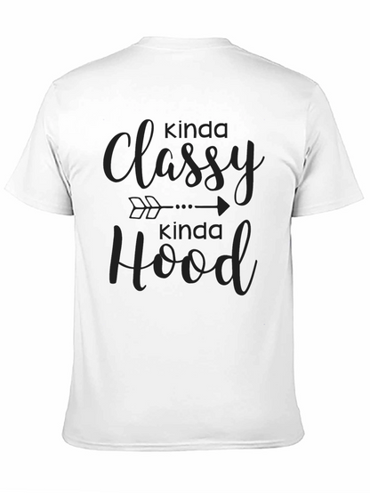 Kinda Classy Kinda Hood Black Tee