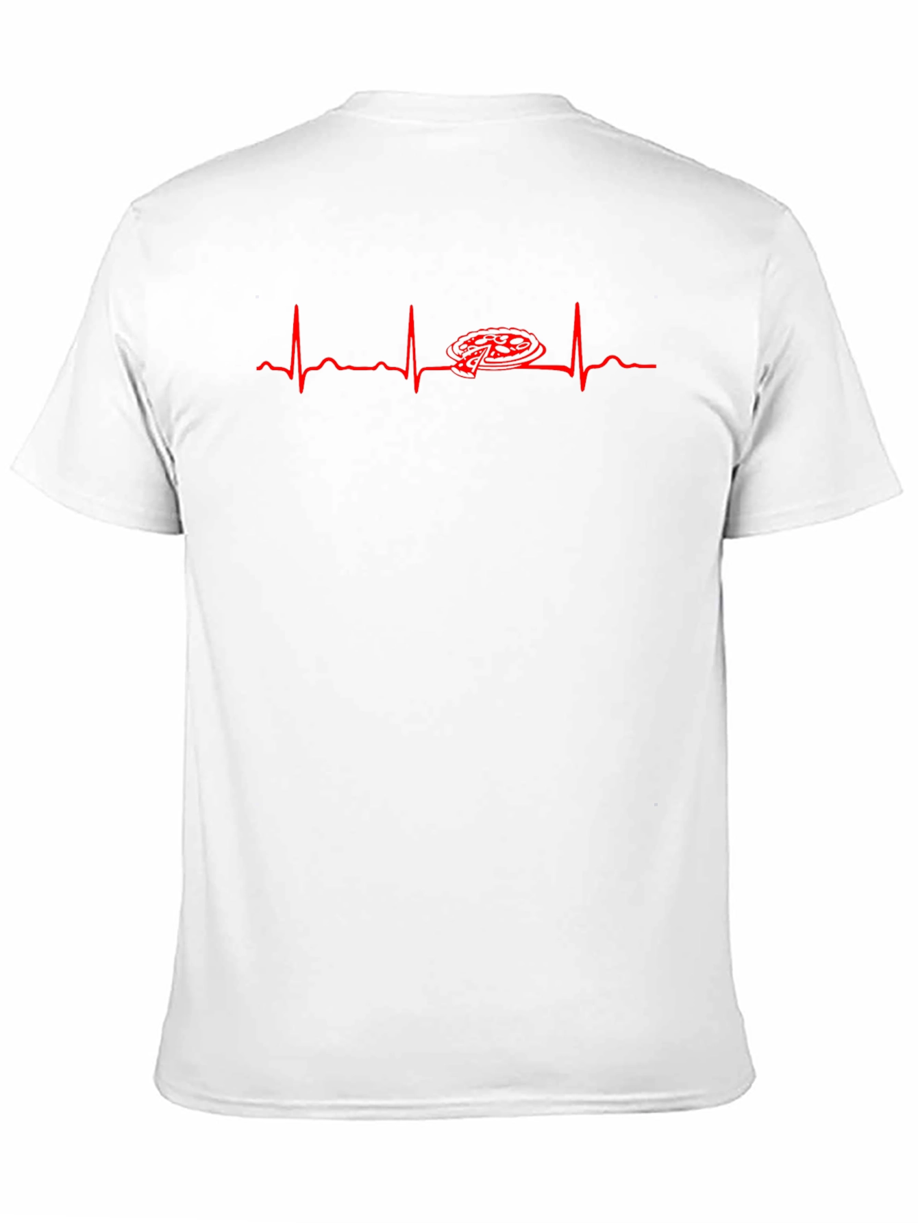 Pizza Heartbeat T-Shirt - Foodie Tee
