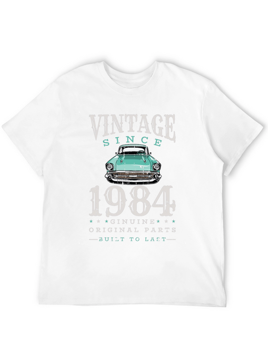 Vintage Since 1984 Classic Car T-Shirt
