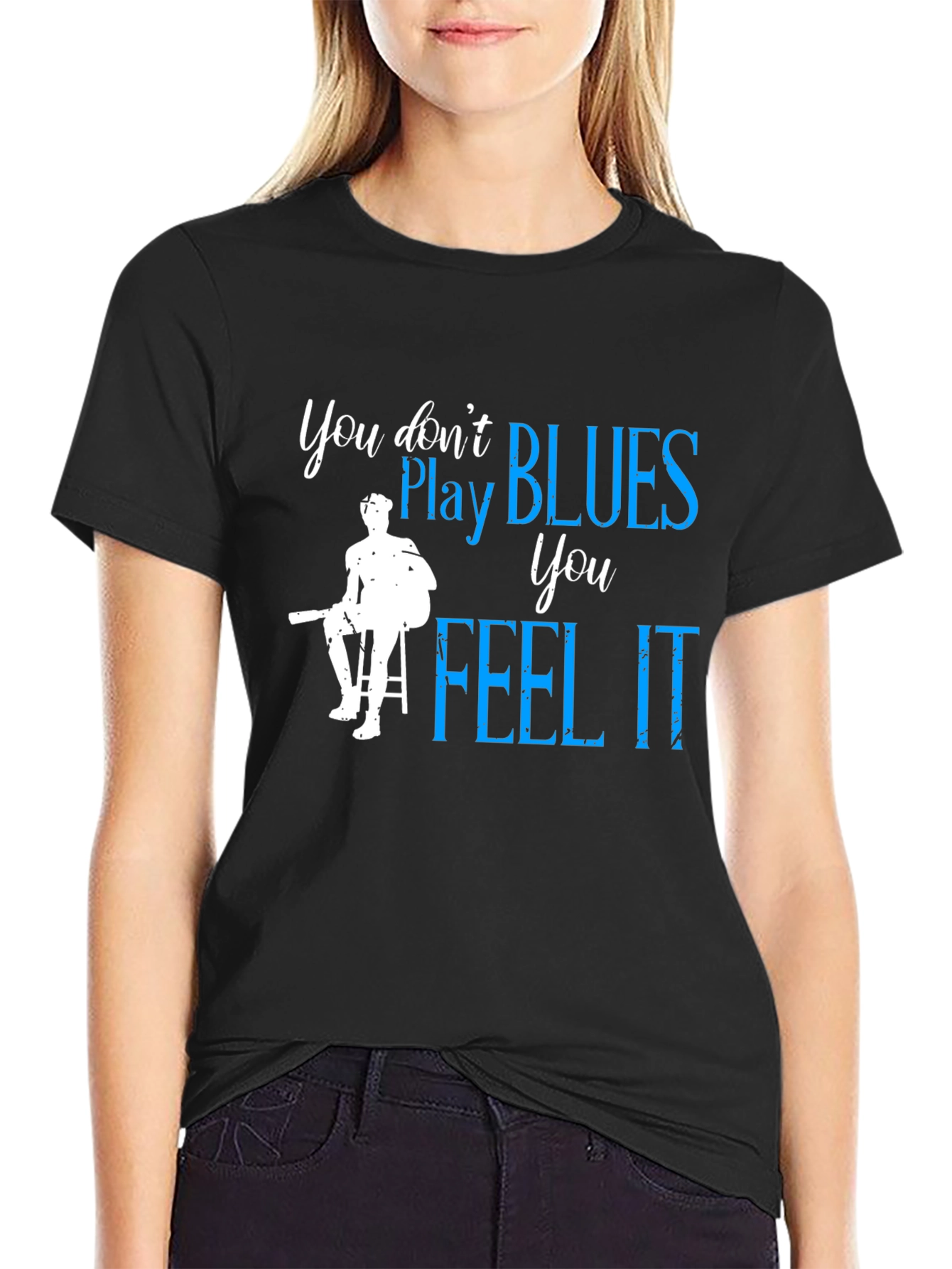 Blues Music Graphic T-Shirt