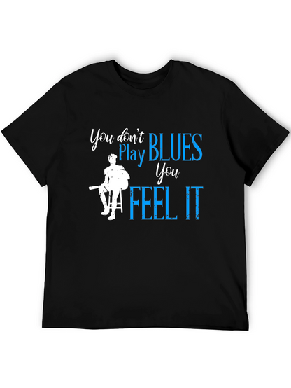 Blues Music Graphic T-Shirt