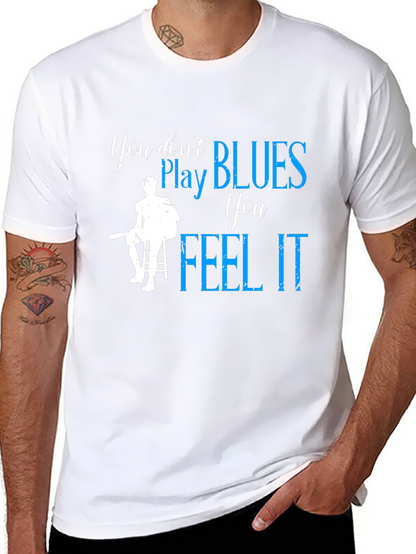 Blues Music Graphic T-Shirt