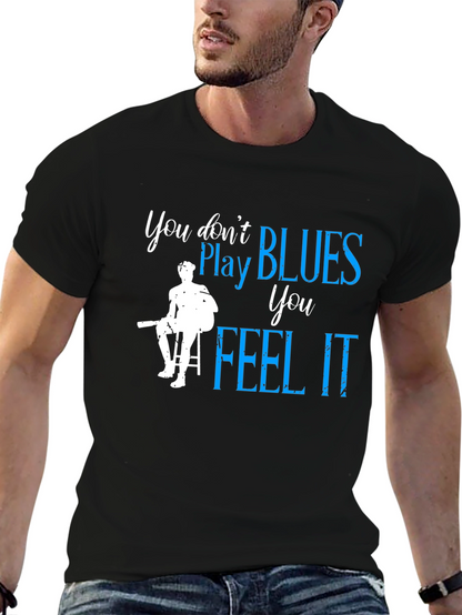 Blues Music Graphic T-Shirt
