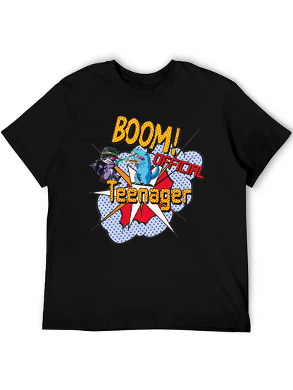 Official Teenager Comic Graphic T-Shirt