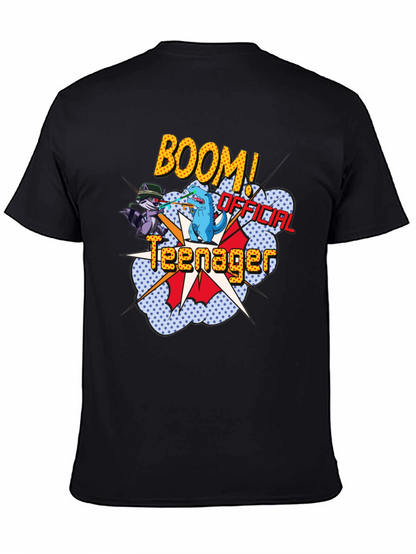 Official Teenager Comic Graphic T-Shirt