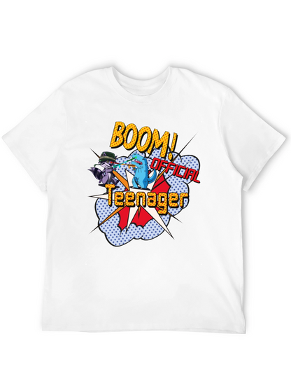 Official Teenager Comic Graphic T-Shirt