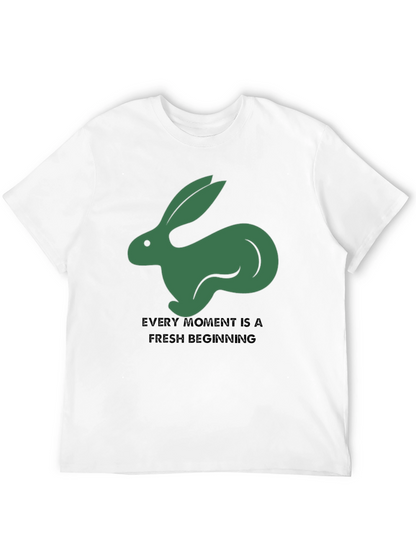 Hare Graphic Tee: Fresh Beginning T-Shirt