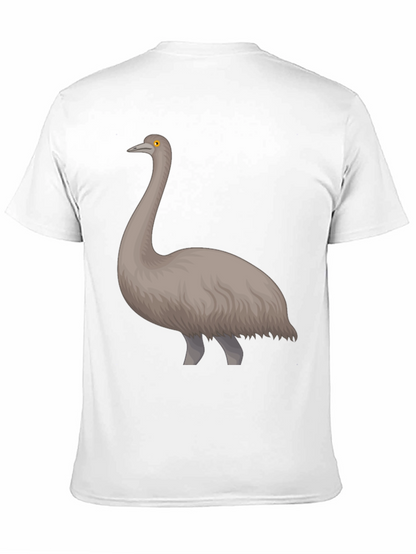 Emu Graphic Tee - Unique Bird Design