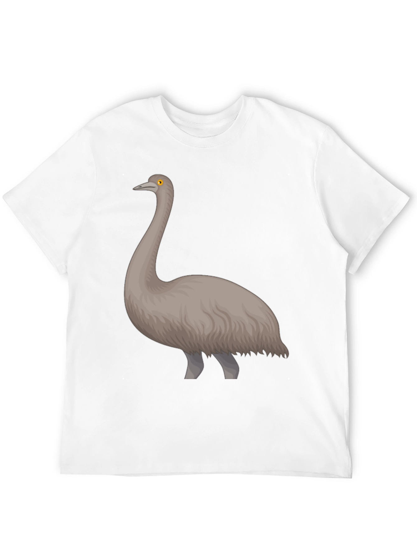 Emu Graphic Tee - Unique Bird Design