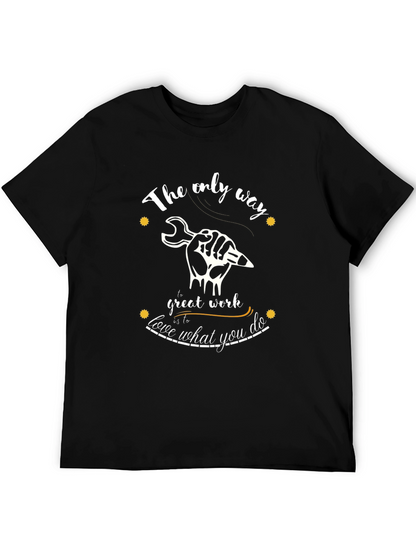 Motivational Mechanic Graphic T-Shirt