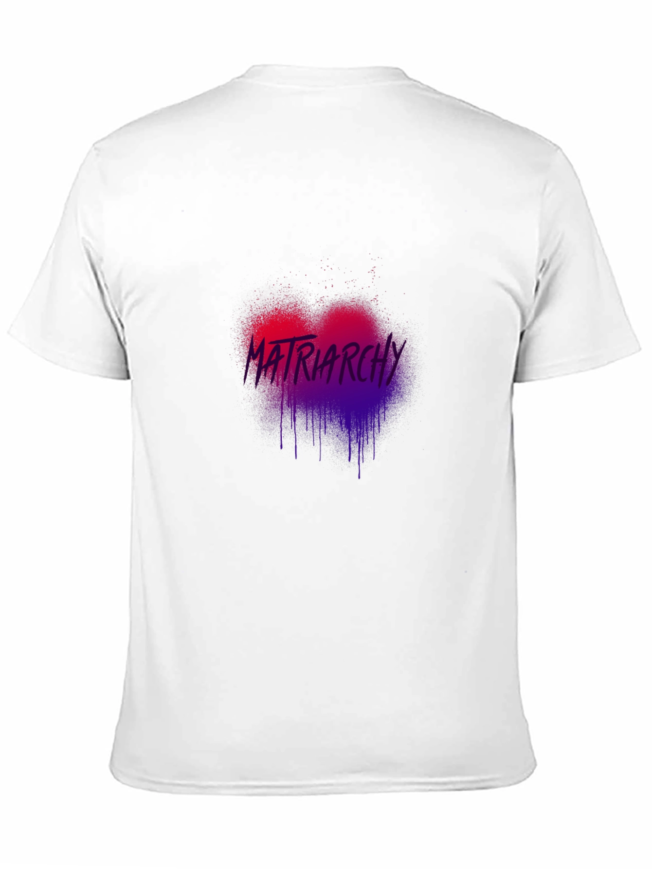 Matriarchy Heart Graphic Black T-Shirt