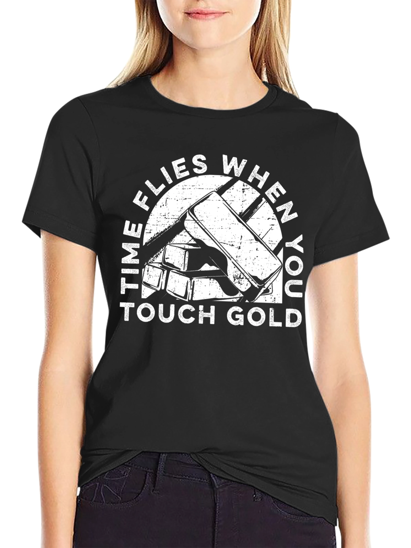 Time Flies When You Touch Gold T-Shirt