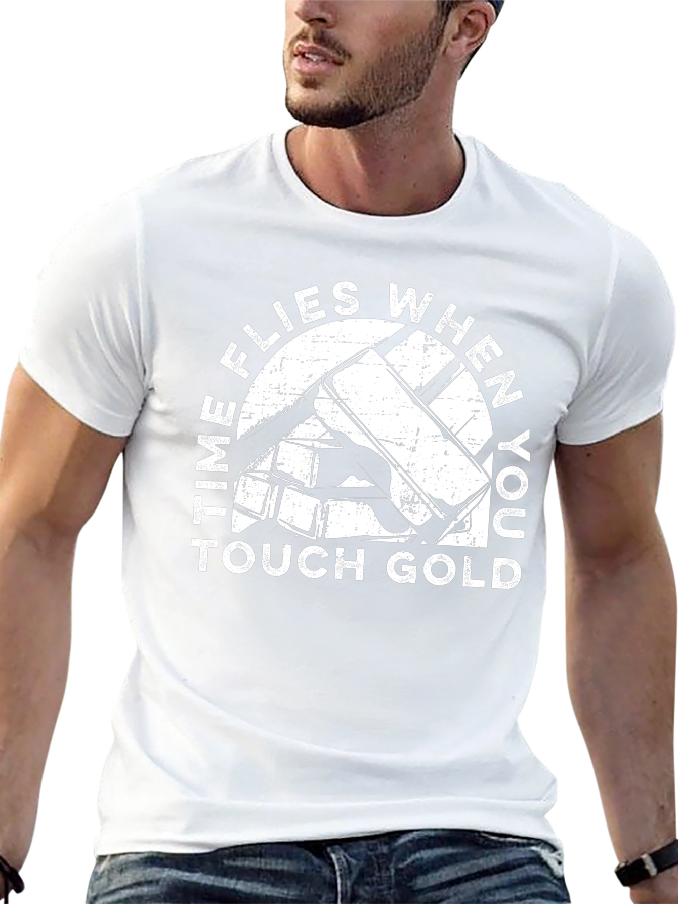 Time Flies When You Touch Gold T-Shirt