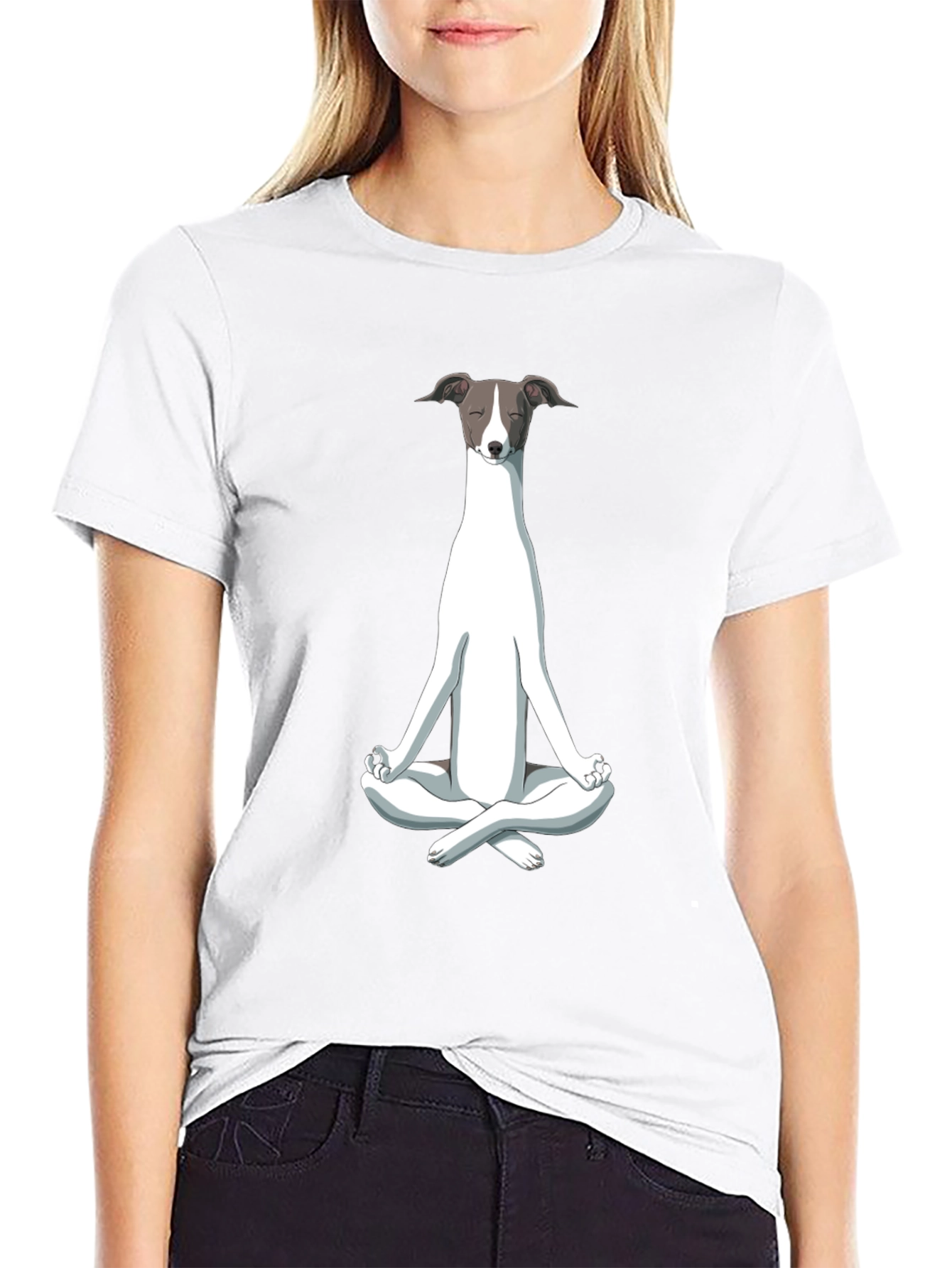 Zen Dog T-Shirt - Meditating Canine Tee