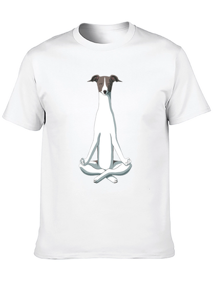 Zen Dog T-Shirt - Meditating Canine Tee
