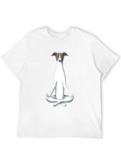 Zen Dog T-Shirt - Meditating Canine Tee