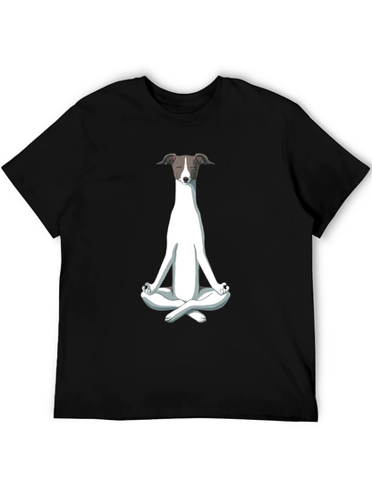 Zen Dog T-Shirt - Meditating Canine Tee