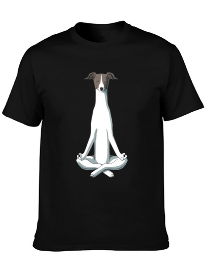 Zen Dog T-Shirt - Meditating Canine Tee