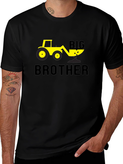 Big Brother Digger T-Shirt - Construction Theme