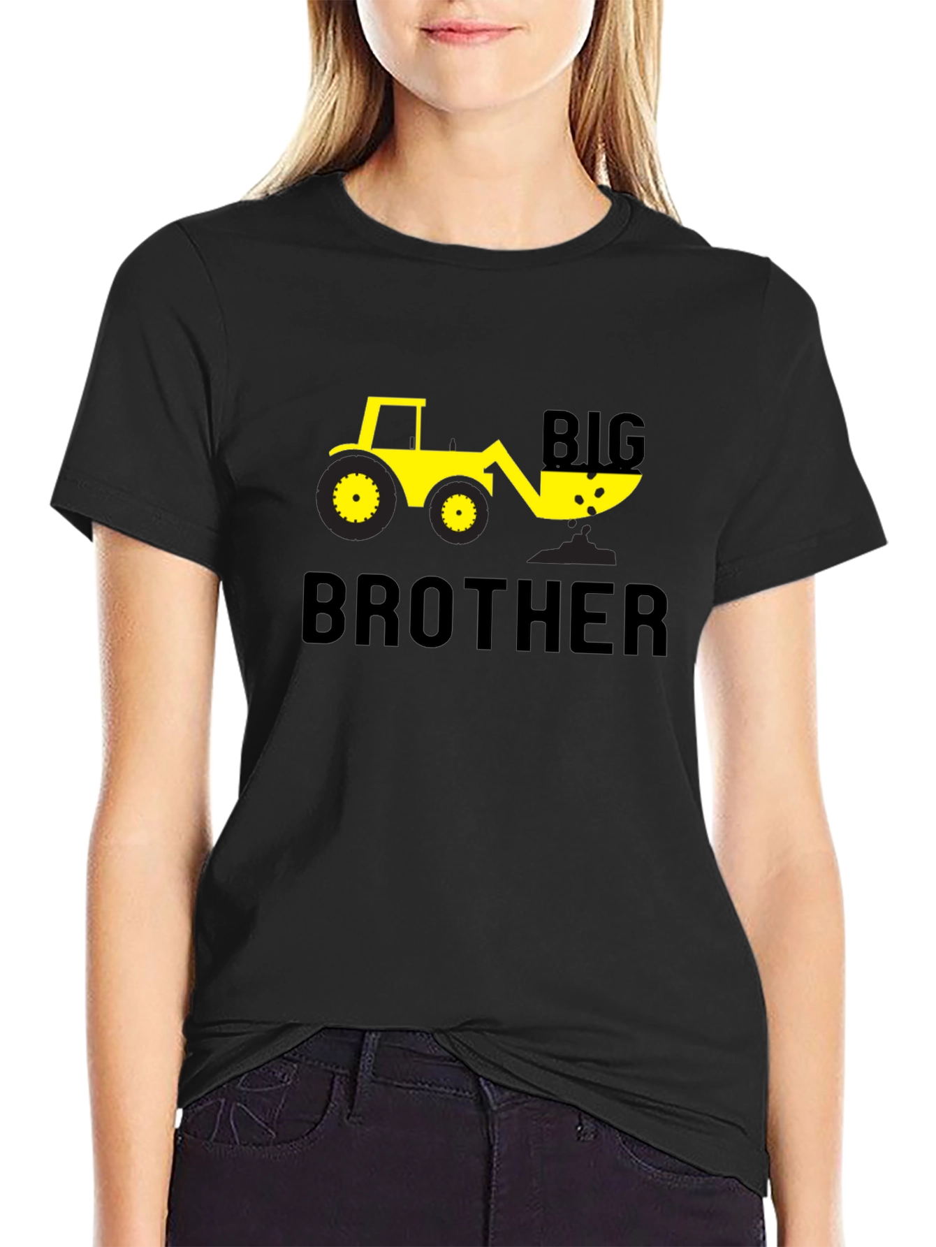 Big Brother Digger T-Shirt - Construction Theme