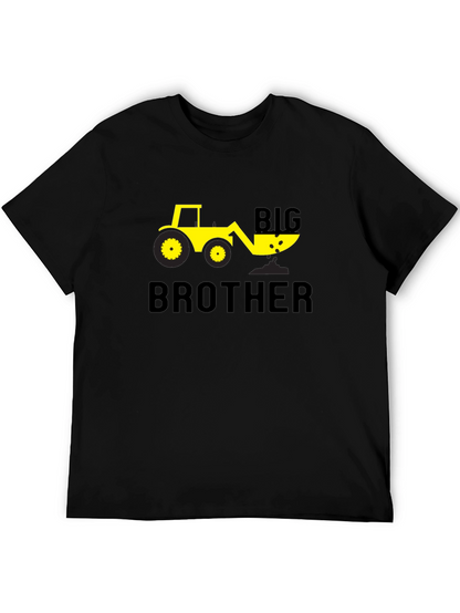 Big Brother Digger T-Shirt - Construction Theme