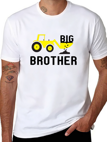 Big Brother Digger T-Shirt - Construction Theme