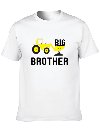 Big Brother Digger T-Shirt - Construction Theme