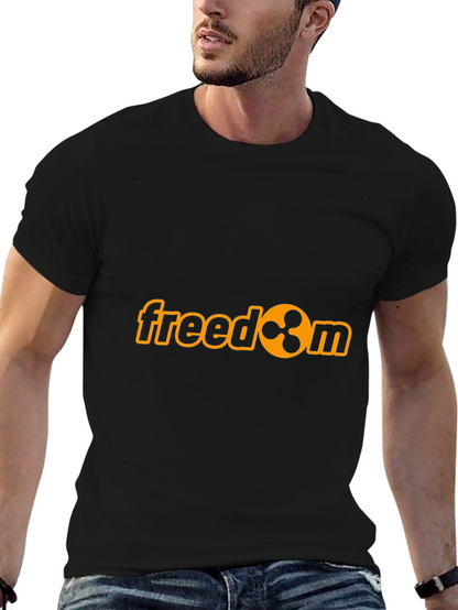 Freedom Ripple Cryptocurrency Graphic T-Shirt