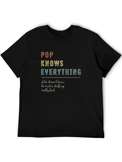 Pop Knows Everything Graphic T-Shirt