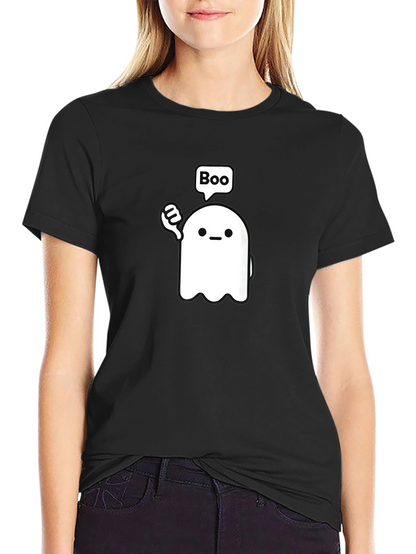 Boo Ghost T-Shirt - Halloween Style
