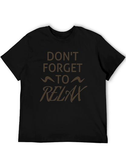 Relax Graphic Tee - Comfortable Casual Wear