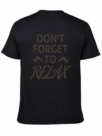 Relax Graphic Tee - Comfortable Casual Wear