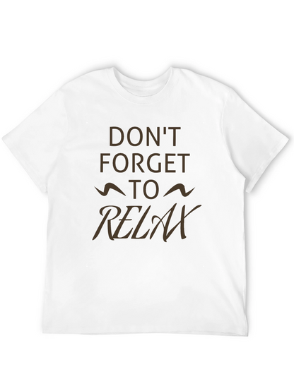 Relax Graphic Tee - Comfortable Casual Wear