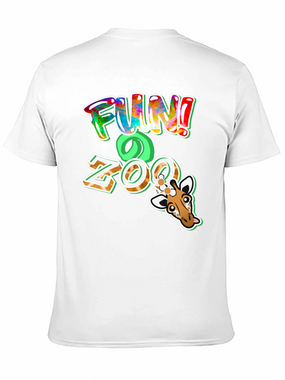 Fun Zoo Giraffe Graphic T-Shirt