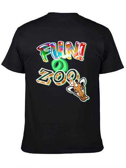 Fun Zoo Giraffe Graphic T-Shirt