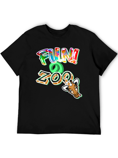 Fun Zoo Giraffe Graphic T-Shirt