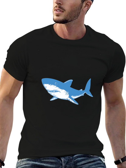Shark Graphic Black T-Shirt