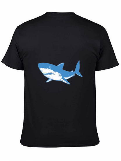 Shark Graphic Black T-Shirt