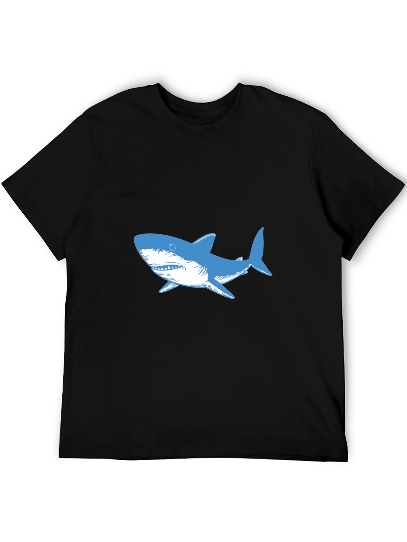 Shark Graphic Black T-Shirt