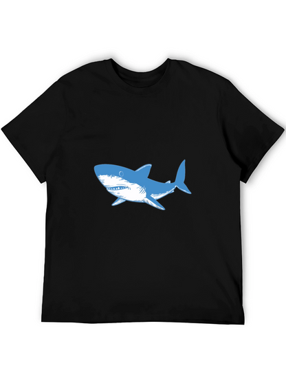 Shark Graphic Black T-Shirt