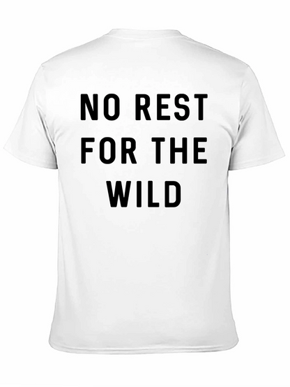 No Rest For The Wild T-Shirt - Black