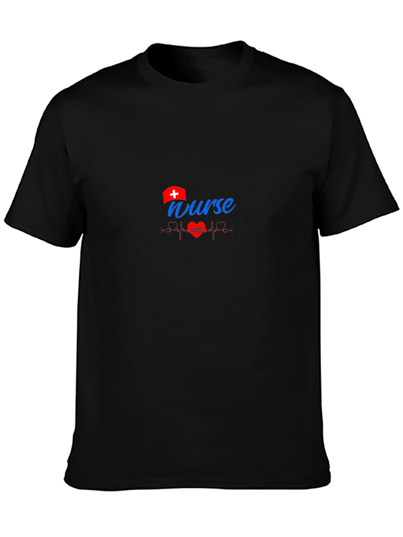 Nurse Heartbeat T-Shirt - Medical Professional Apparel