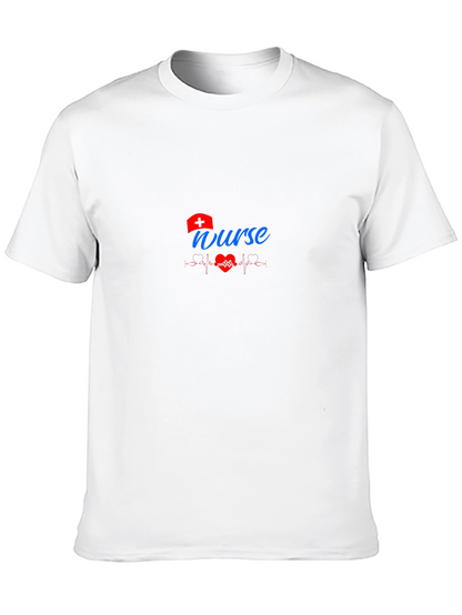 Nurse Heartbeat T-Shirt - Medical Professional Apparel