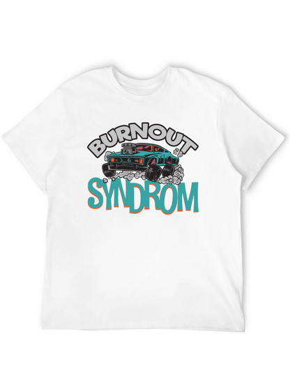 Burnout Syndrome Graphic Tee - Cool Car Design