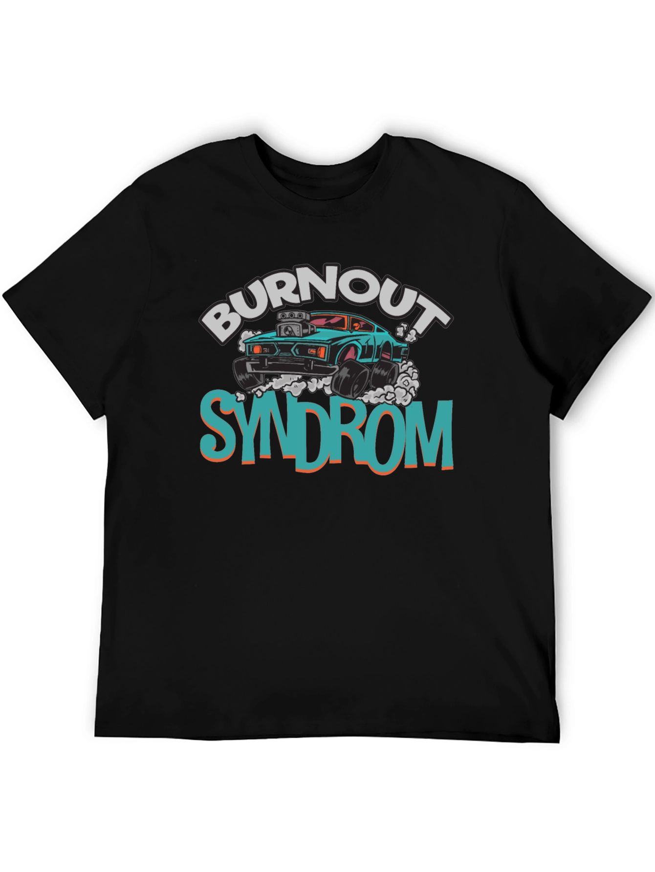 Burnout Syndrome Graphic Tee - Cool Car Design