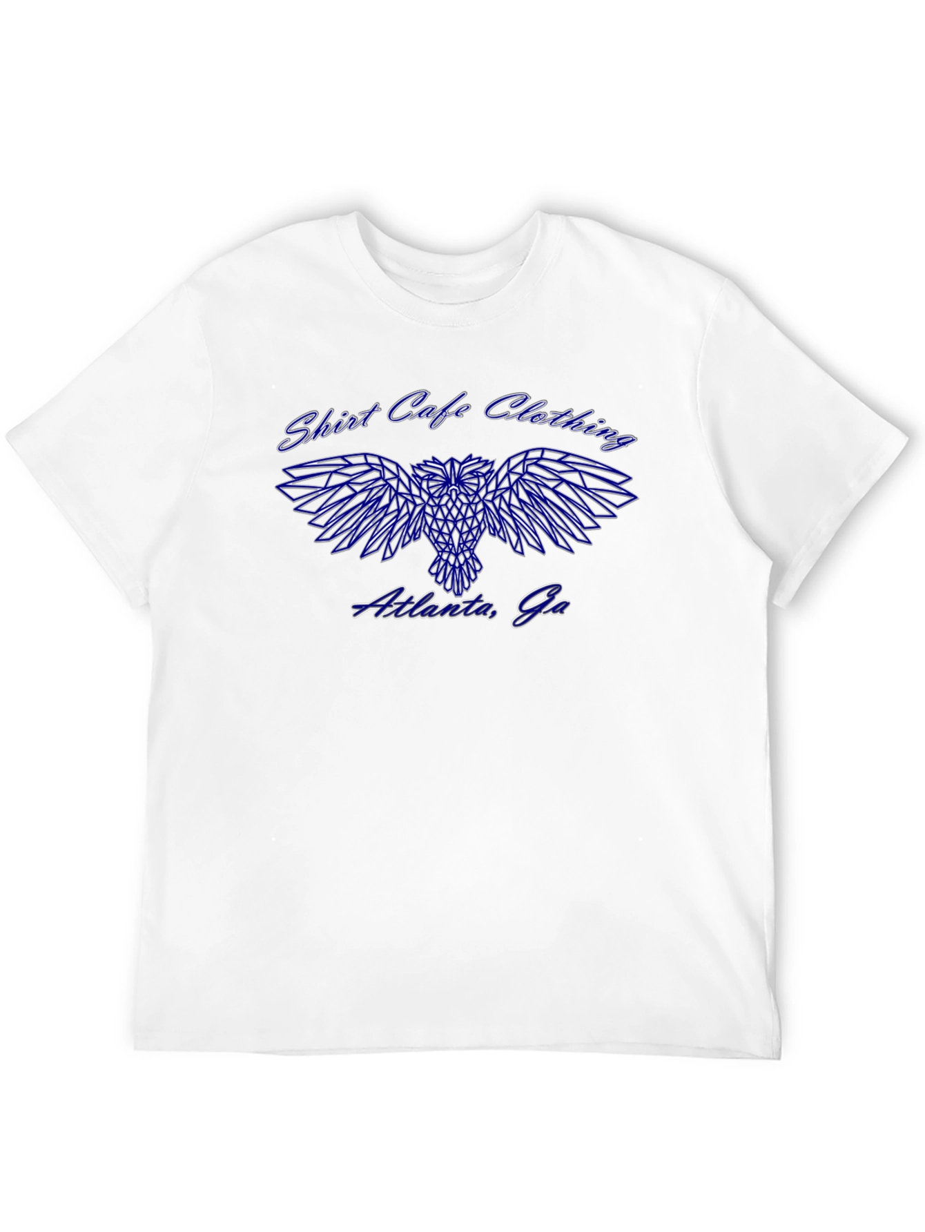 Shirt Cafe Clothing Black T-Shirt w/ Owl Design