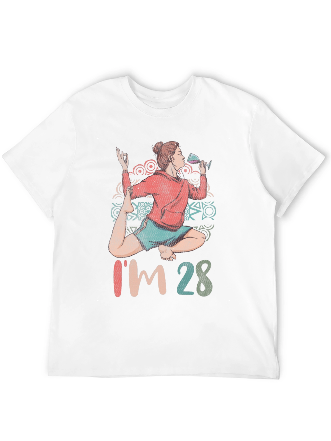 Yoga & Wine T-Shirt - Im 28 Graphic Tee