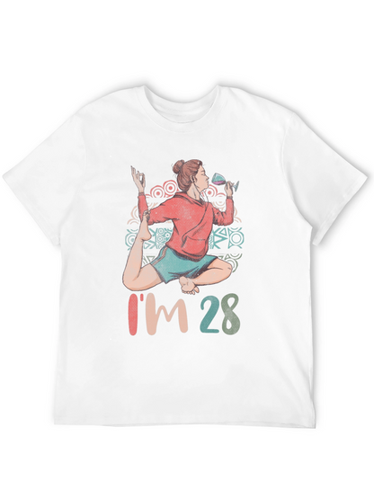 Yoga & Wine T-Shirt - Im 28 Graphic Tee