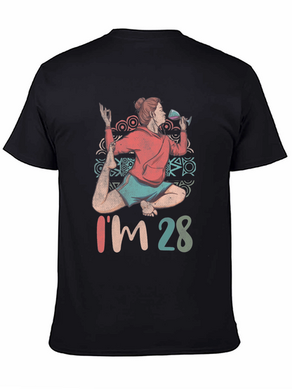 Yoga & Wine T-Shirt - Im 28 Graphic Tee