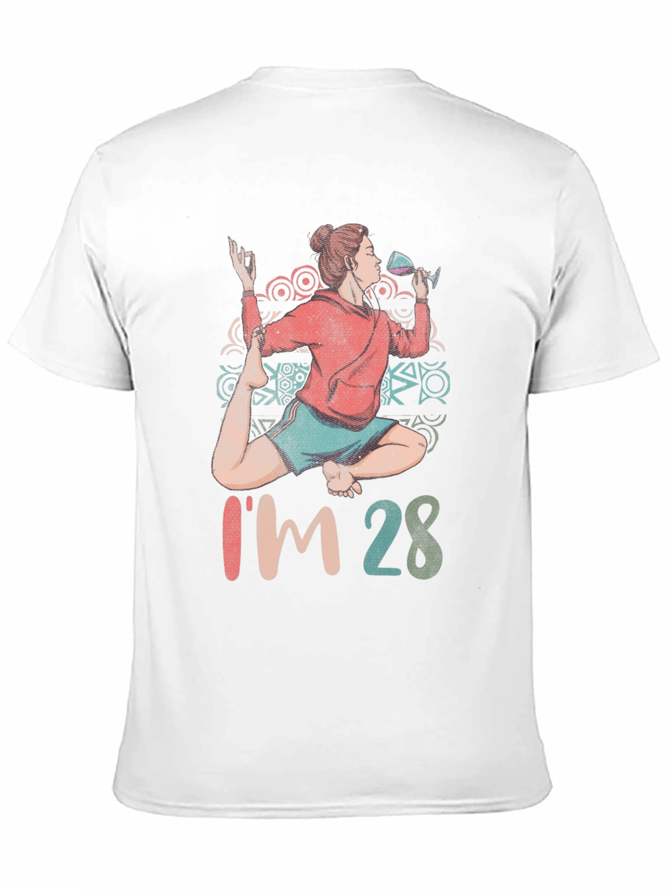Yoga & Wine T-Shirt - Im 28 Graphic Tee